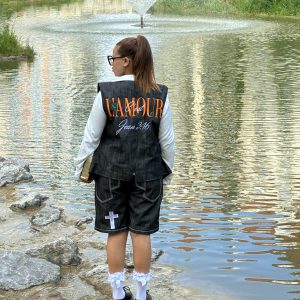 Ensemble L'Amour cest jean 3:16 sans manches